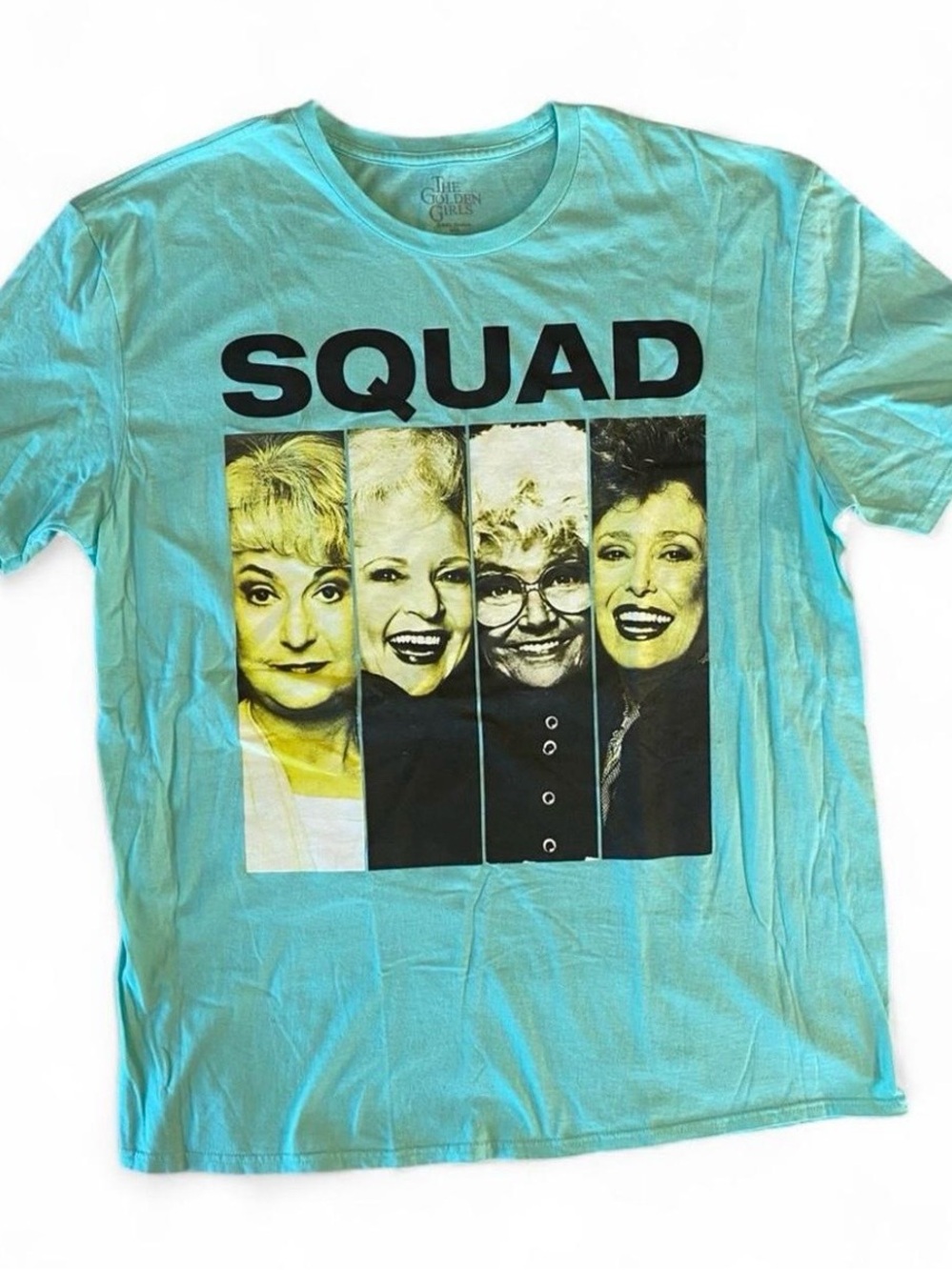 Golden Girls Squad t-shirt, XL, Light Turquoise, cotton